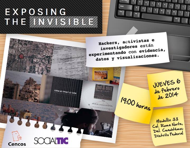 Proyección de Exposing The Invisible-Foto-SocialTIC